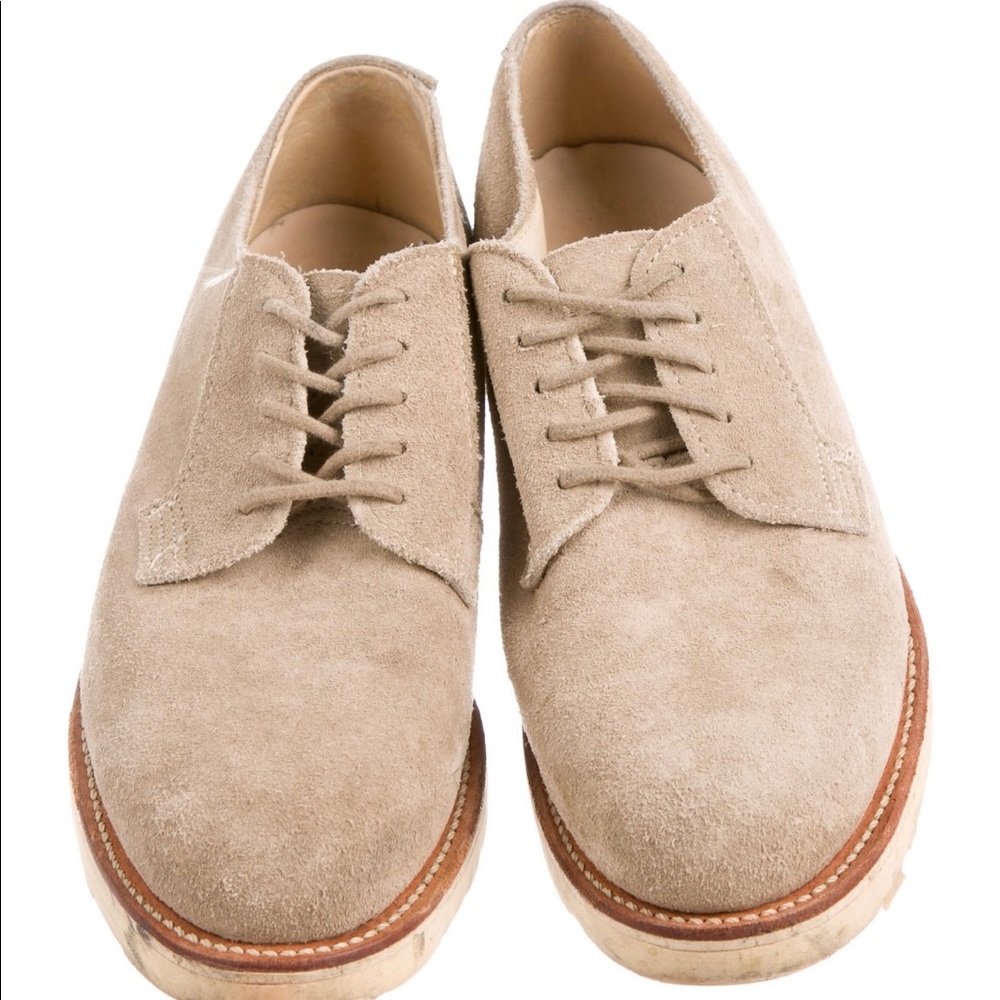 Steve Alan suede round toe oxfords size 10
